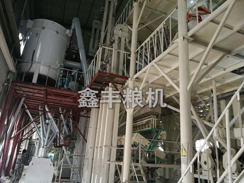 新鄉(xiāng)200噸玉米加工設(shè)備安裝案例